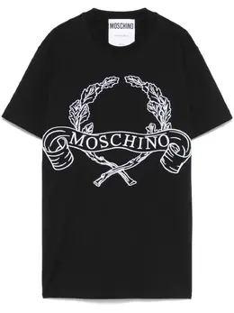 Moschino: Чёрная футболка 