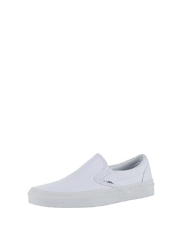 Vans: Белые шлёпанцы  Classic Slip On