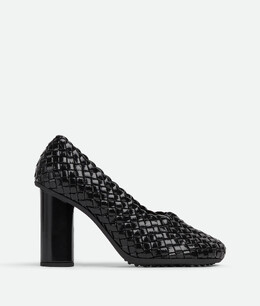 Bottega Veneta: Чёрные туфли 