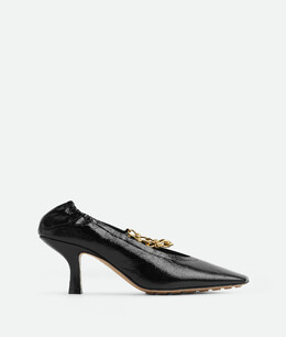 Bottega Veneta: Чёрные туфли 