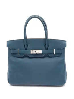 Hermès Pre-Owned: Голубая сумка 
