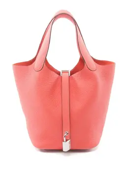 Hermès Pre-Owned: Серебристая сумка 