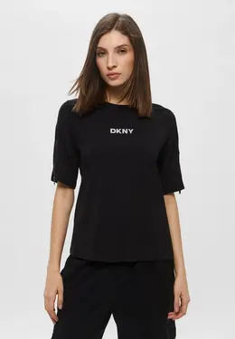 DKNY: Чёрная футболка 