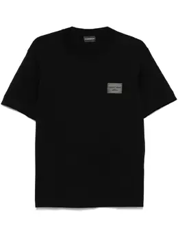 Emporio Armani: Чёрная футболка 