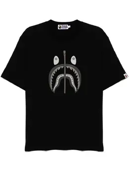 A BATHING APE®: Чёрная футболка 