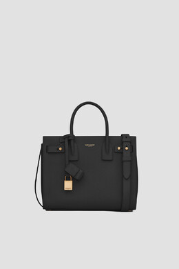 Saint Laurent: Чёрная сумка  Sac de Jour Nano