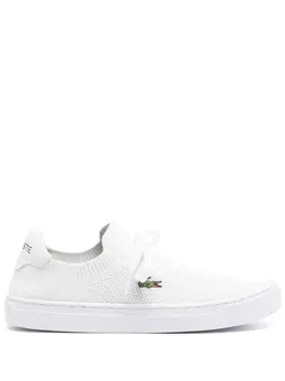 Lacoste: Белые кроссовки 