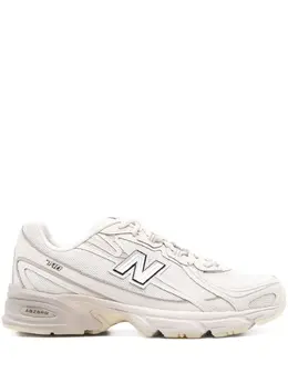 New Balance: Светлые кроссовки 