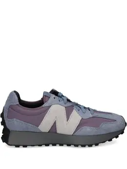 New Balance: Фиолетовые кроссовки  327