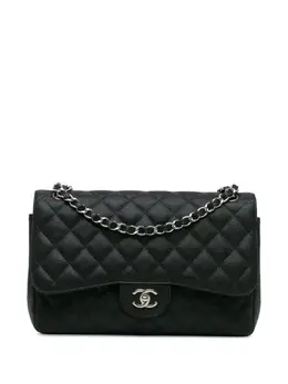 CHANEL Pre-Owned: Чёрная сумка 