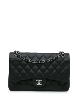 CHANEL Pre-Owned: Чёрная сумка 