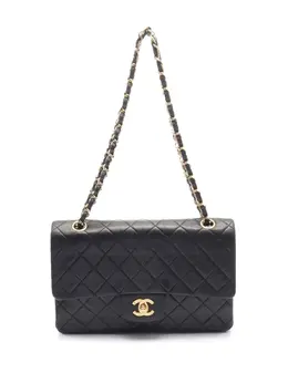 CHANEL Pre-Owned: Чёрная сумка 