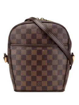 Louis Vuitton Pre-Owned: Коричневая сумка через плечо 