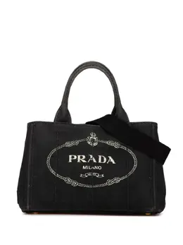 Prada Pre-Owned: Чёрная сумка 