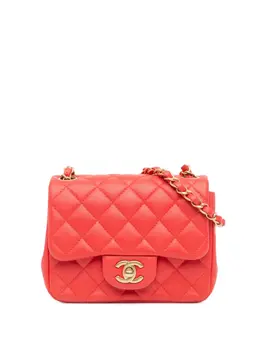 CHANEL Pre-Owned: Красная сумка через плечо 