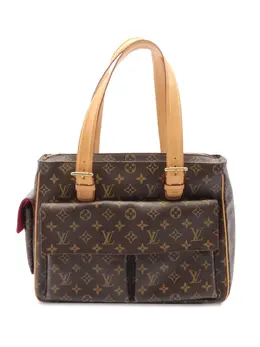 Louis Vuitton Pre-Owned: Коричневая сумка-шоппер 