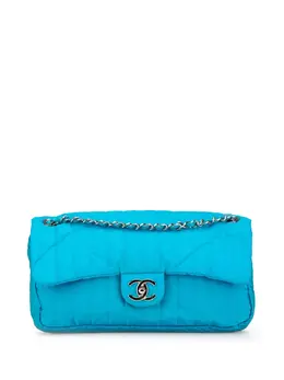 CHANEL Pre-Owned: Голубая сумка 