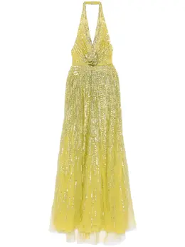 Elie Saab: Зелёное платье 