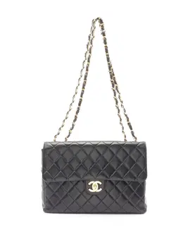 CHANEL Pre-Owned: Чёрная сумка 