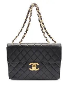 CHANEL Pre-Owned: Чёрная сумка 