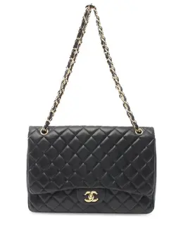 CHANEL Pre-Owned: Чёрная сумка 