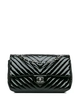 CHANEL Pre-Owned: Чёрная сумка 