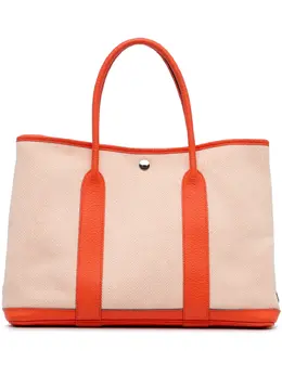 Hermès Pre-Owned: Оранжевая сумка-шоппер 