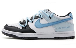 Nike: Синие кроссовки  Dunk