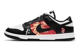 Nike: Чёрные кроссовки  Dunk