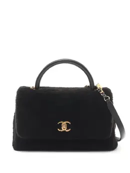 CHANEL Pre-Owned: Чёрная сумка 
