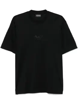 Emporio Armani: Чёрная футболка 