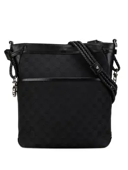 Gucci Pre-Owned: Чёрная сумка через плечо 