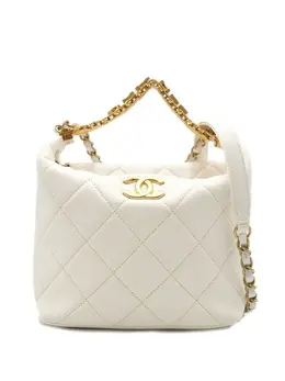 CHANEL Pre-Owned: Белая сумка 
