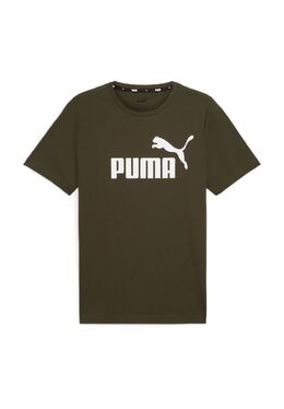 PUMA: Тёмная футболка  Essentials