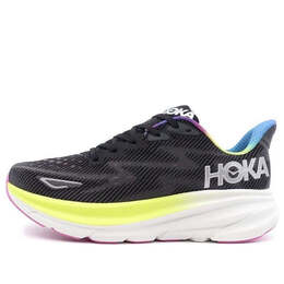 Hoka One One: Чёрные кроссовки 