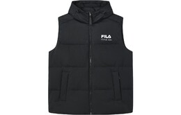 Fila: Чёрный жилет 