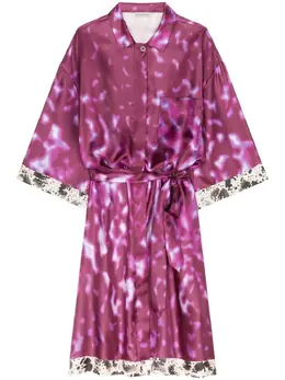 DRIES VAN NOTEN: Шёлковая рубашка 