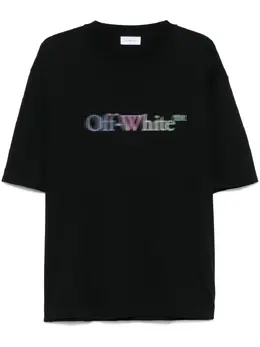 Off-White: Чёрная футболка 