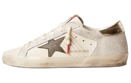 Golden Goose: Бежевые кроссовки  Super Star