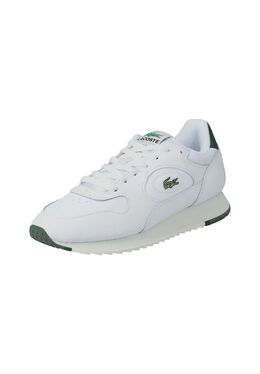 Lacoste: Зелёные кроссовки 