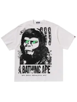 A BATHING APE®: Футболка с принтом 