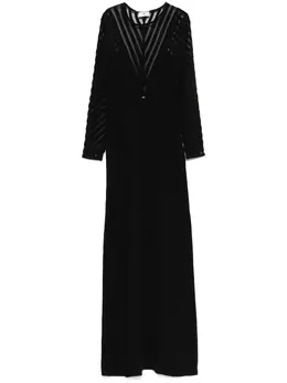Elisabetta Franchi: Прозрачное платье 