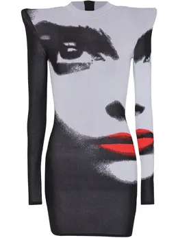 Balmain: Короткое платье 
