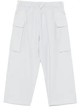 Y-3: Светлые брюки 