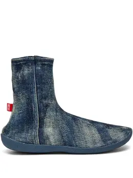 Diesel: Голубые кроссовки 