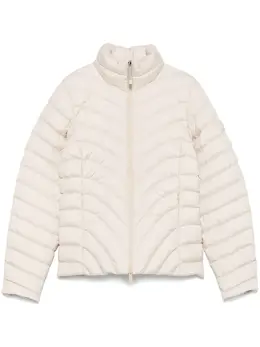 Moncler: Светлая куртка 