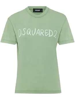 DSQUARED2: Футболка с принтом 