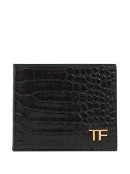 TOM FORD: Чёрный кошелёк  Logo