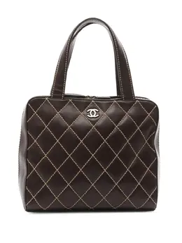 CHANEL Pre-Owned: Коричневая сумка 