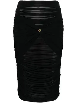 Elisabetta Franchi: Драпированная юбка 